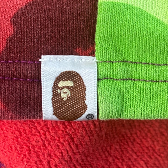 Men’s Bape crazy Camo Shorts size medium - Picture 6 of 6